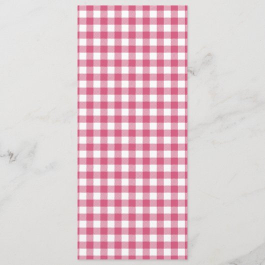 Funny Cute Turkey Thanksgiving Dinner Menu (Achterkant)