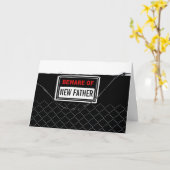  Funny Cute Unique First Vaderdag Kaart (Gele Bloem)