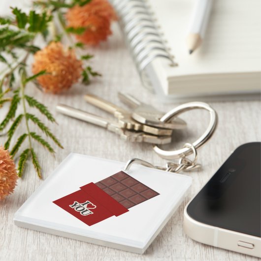 Funny & Cute Valentine’s Day Gift Sleutelhanger (Voorkant Rechts)