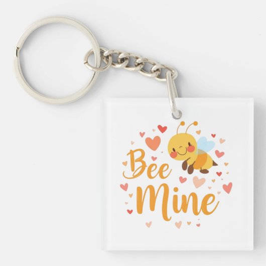 Funny & Cute Valentine’s Day Gift Sleutelhanger (voorkant)