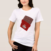 Funny & Cute Valentine’s Day Gift Tri-Blend Shirt (Voorkant)