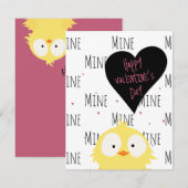 Funny Cute “You’re Egg-cellent” Chicken Pun  Notitiekaartje (Voorkant / Achterkant)