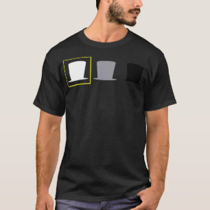 Funny Cyber Security White Pet Hacker  T-shirt