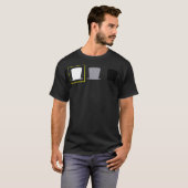 Funny Cyber Security White Pet Hacker T-shirt (Voorkant volledig)