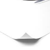 **Funny Cycling Dog – Cute Dog Riding a Bicycle Il Perfect Poster (Hoek)