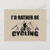 Funny cycling quote briefkaart (Voorkant)