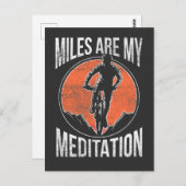 Funny Cycling Quote Hobby Mountain Biking Briefkaart (Voorkant / Achterkant)