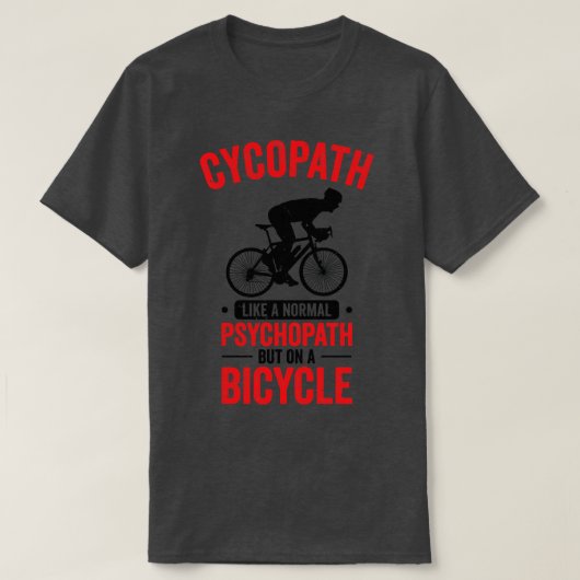 Funny Cycling Riders Cyclist Bicycle Mountain Cycl T-shirt (Design voorkant)