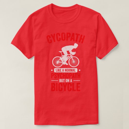 Funny Cycling Riders Cyclist Bicycle Mountain Cycl T-shirt (Design voorkant)