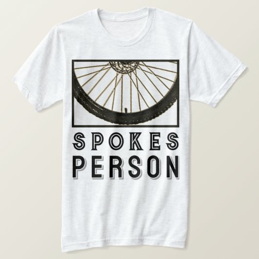 Funny Cyclist T-shirt (Design voorkant)