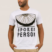 Funny Cyclist T-shirt (Voorkant)
