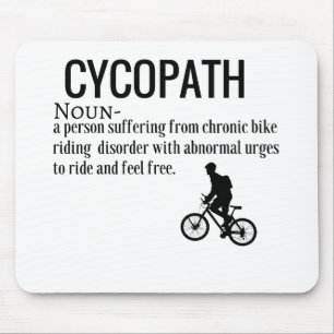 Funny Cycopath Noun Design Dictionary Definition Muismat