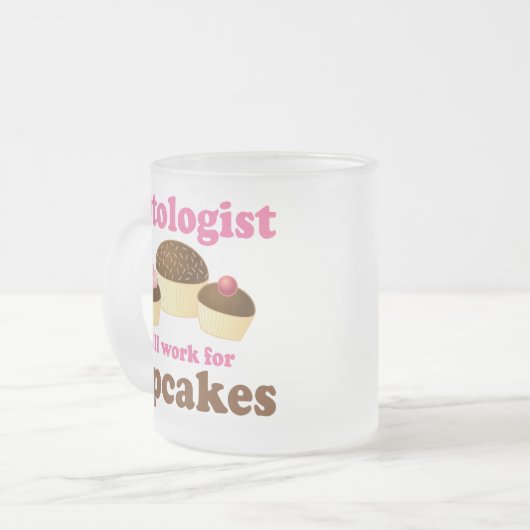 Funny Cytoloog Matglas Koffiemok (Voorkant links)