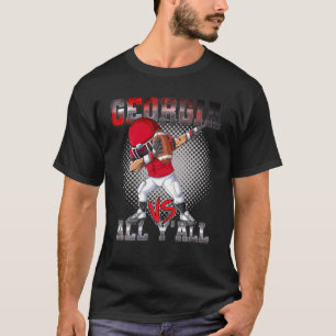 Funny Dab-Bing Georgia Vs All Y Georgia State T-shirt