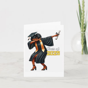 Funny Dabbing Afstuderen Afstudeerder CL van 2025  Kaart