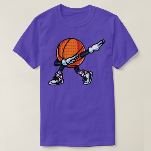 Funny Dabbing Basketball Dance with Shoes P T-shirt (Design voorkant)