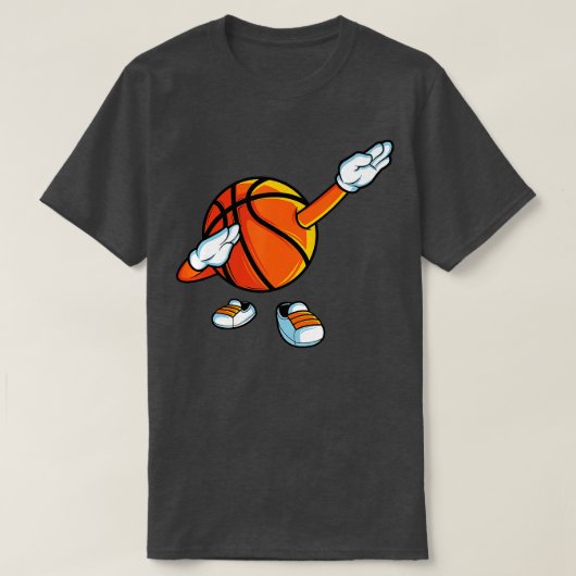 Funny Dabbing Basketball Dansball Game in Shoe T-shirt (Design voorkant)