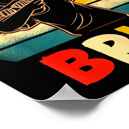 Funny Dabbing Boy Six Seven Bruh 67 Meme 6 7 Slang Poster (Hoek)