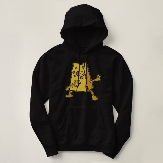 Funny Dabbing Cheddar Cheese Drawing T-shirt Kinde (Design voorkant)