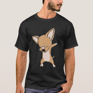 Funny Dabbing Chihuahua Short Hazard Dog Dab Dance T-shirt