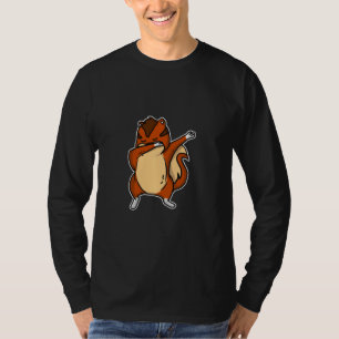 Funny Dabbing Chipmunk Dab Dance Cool Squirrel T-shirt