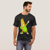 Funny Dabbing Corn Schattige Dancing Farmers.png T-shirt (Voorkant volledig)