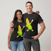 Funny Dabbing Corn Schattige Dancing Farmers.png T-shirt (Unisex)