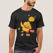 Funny Dabbing Duck T-Shirt | Sarcastic Quote (Voorkant)