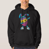 Funny Dabbing Easter Egg Apparel Bunny Easter Day  Hoodie (Voorkant)