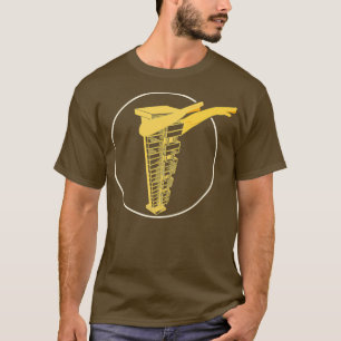 Funny Dabbing Glockenspiel Percussion Spelers Musi T-shirt