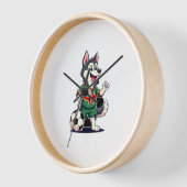 Funny Dabbing Husky Dog Kenya Football - Kenyan Fl (Hoek)