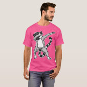 Funny Dabbing Lemur Dab Dance Cool Lemurs Lover T-shirt (Voorkant volledig)
