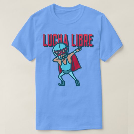 Funny Dabbing Meican Wrestler Luchador Lucha Libre T-shirt (Design voorkant)