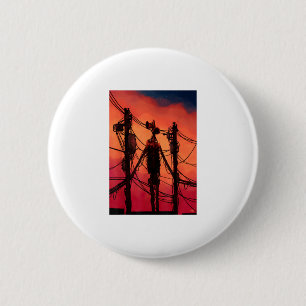 Funny dabbing Siren Head meme c Ronde Button 5,7 Cm