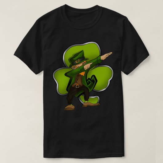 Funny Dabbing St Patricks Day Kinder T-shirt (Design voorkant)