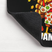 Funny Dabbing Turkey Thanksgiving Pajamas Pjs Srts Muismat (Hoek)