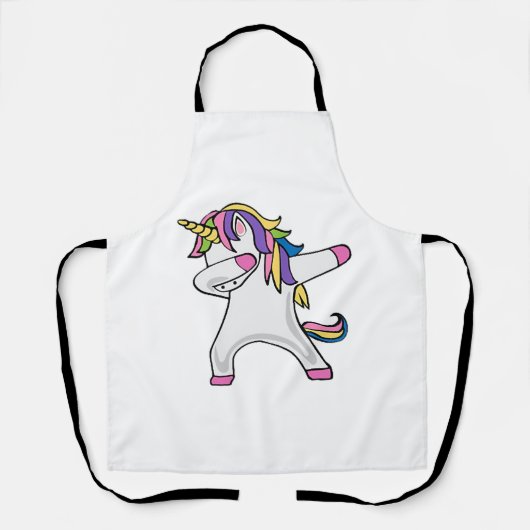 Funny Dabbing Unicorn Schort (Voorkant)