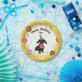 Funny Dachshund Birthday Party Paper Bord (Feest)