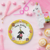 Funny Dachshund Birthday Party Paper Bord (Feest)