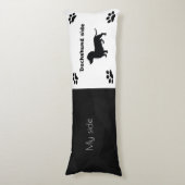 Funny Dachshund Body Pillow Lichaamskussen (Voorkant Verticaal)