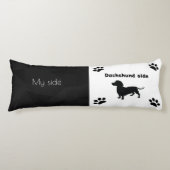 Funny Dachshund Body Pillow Lichaamskussen (Voorkant)