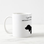 Funny Dachshund Car Insurance Humor Coffee Mok (Links)