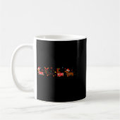 Funny Dachshund Christmas Weenie Dog Lover Cute Me Koffiemok (Links)