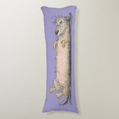 Funny Dachshund Dog Body Pillow Lichaamskussen (Voorkant Verticaal)
