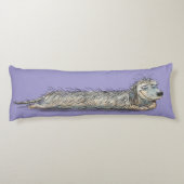 Funny Dachshund Dog Body Pillow Lichaamskussen (Achterkant)