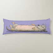 Funny Dachshund Dog Body Pillow Lichaamskussen (Voorkant)
