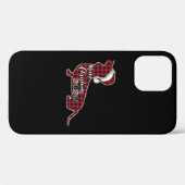 Funny Dachshund Dog Kerstmis Case-Mate iPhone Case (Achterkant (horizontaal))