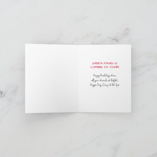 Funny Dachshund Dog Santa with Milk and Cookies Feestdagen Kaart (Binnen)