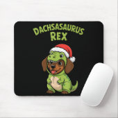 Funny Dachshund Dog T-rex Costume Christmas Kids B Muismat (Met muis)