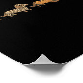  Funny Dachshund Ghost Halloween Kostuum Do Poster (Hoek)